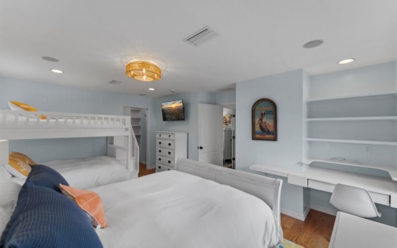 Full over Full Bunk Bed in Bedroom #3