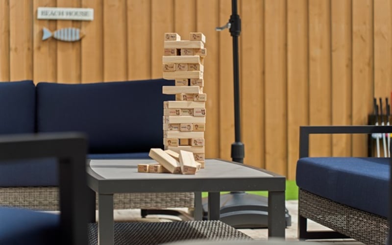 Kick back and play games with your family